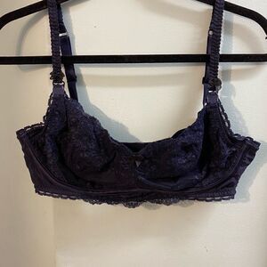 Stella McCarthy Elsa enduring lace stretch maternity bra/ floral